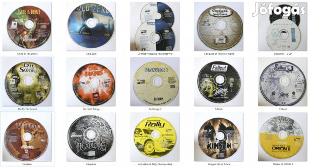 PC játékok eladók 500Ft/db válogass kedvedre (5)