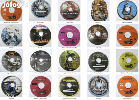 PC játékok eredeti, 500Ft/db áron (3)