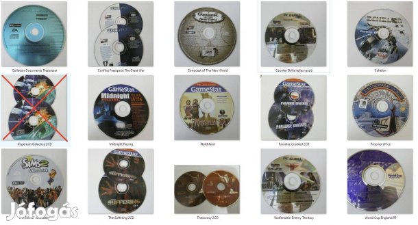 PC játékok eredeti gyári, 500Ft/db áron (4)
