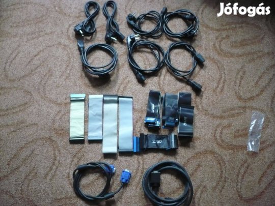 PC táp-vga-adat kábelek