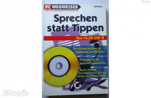 PC útmutató -Gépelés helyett beszéljen c.könyv , német ny
