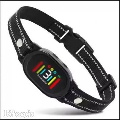 PD216 Ugatásgátló nyakörv színes kijelzővel