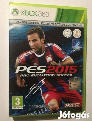 PES 2015 (Pro Evolution Soccer 2015) Gyári Xbox 360 Játék akár féláron