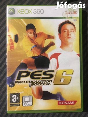PES 6. (Pro Evolution Soccer 6.) Gyári Xbox 360 Játék akár féláron