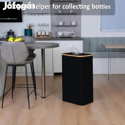 PET palack gyűjtő füles hordozó zsákkal 100l-es