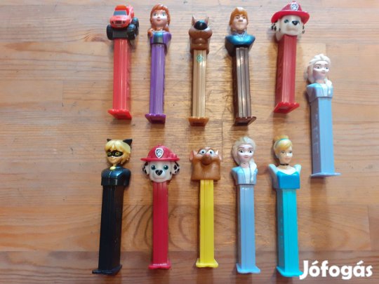 PEZ retro cukorka adagolók