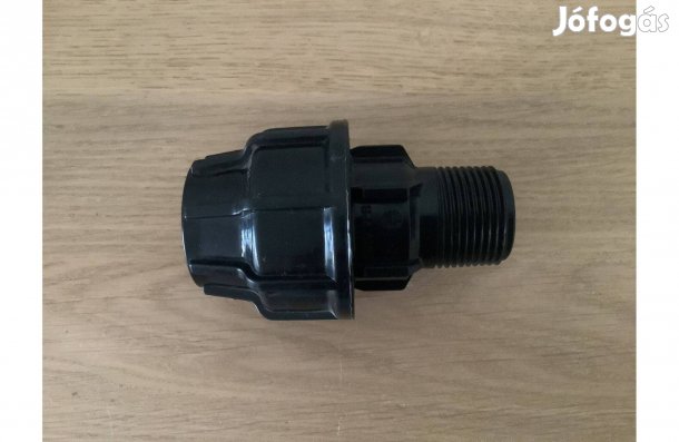 PE szorítógyűrűs fitting, M020 típus KM