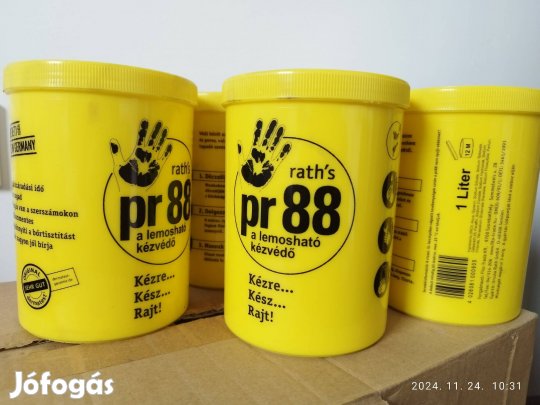 PR88 folyékony kesztyű , lemosható kézvédő
