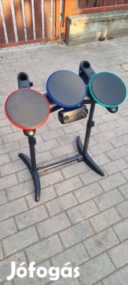 PS2 PS3 Guitar Hero Band Drum Kit Controller Sony Playstation-höz