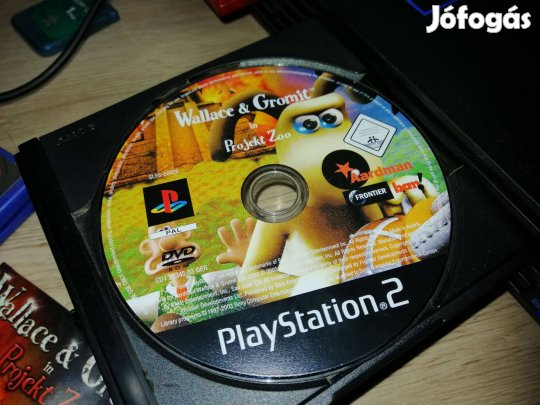 PS2 Playstation 2 Wallace and Gromit Project Zoo játéklemez