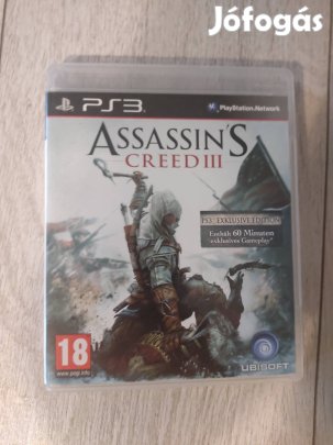 PS3 Assassins Creed 3 Csak 1500!