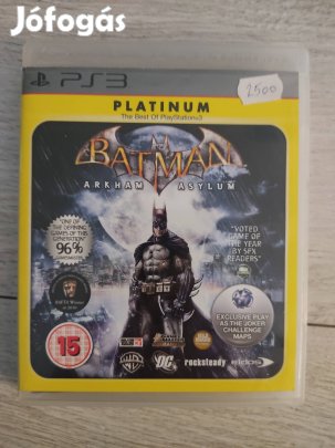 PS3 Batman Arkham Asylum Csak 2500!