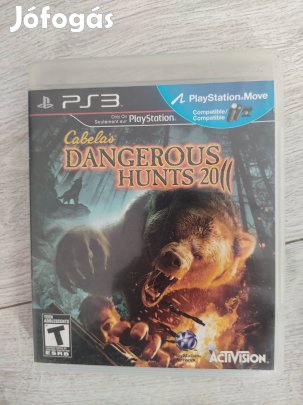 PS3 Cabela's Dangerous Hunts 2011 Ritka!