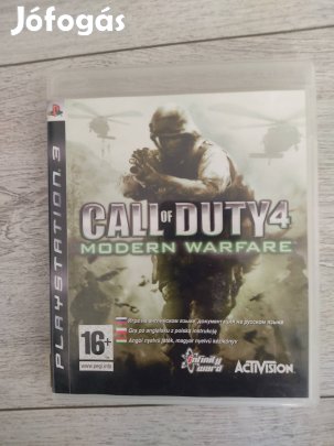PS3 Call of Duty 4 Modern Warfare Csak 2500!