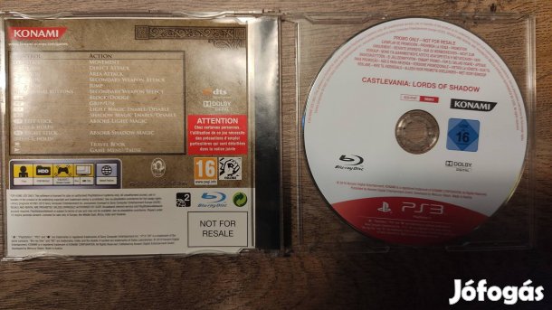 PS3 Castlevania Lords of Shadow Promo Ritka!