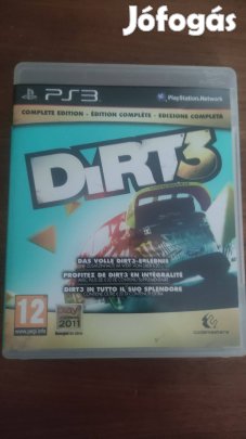 PS3 Dirt 3 Complete Ritka!