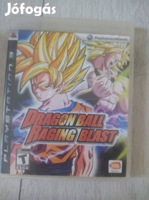 PS3 Dragonball Raging Blast Ritka!