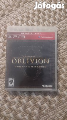 PS3 Elder Scrolls 4 Oblivion GOTY Ritka!