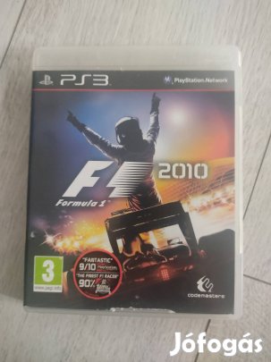 PS3 F1 2010 Csak 1500!