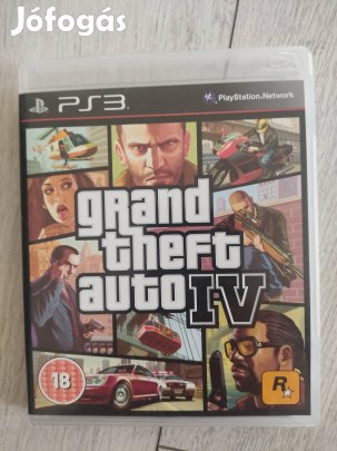 PS3 GTA 4 Csak 3000!