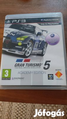 PS3 Gran Turismo 5 Academy Csak 3500!