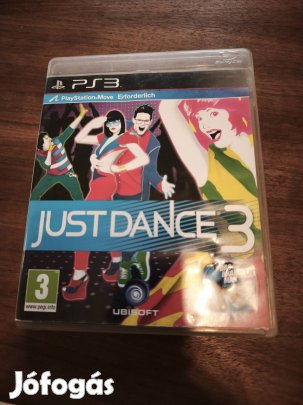 PS3 Just Dance 3 Csak 4000!