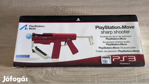 PS3 Move Sharp Shooter eredeti dobozában