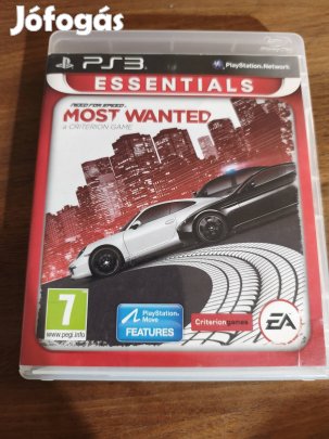 PS3 Need For Speed Most Wanted Ritka!