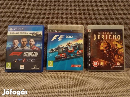 PS3 PS4 jatekok F1, Jericho