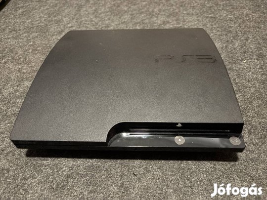 PS3 Slim 150GB 1 kontrollerrel 8DB játékkal
