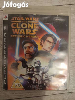 PS3 Star Wars Clone Wars Republic Heroes Csak 4000!