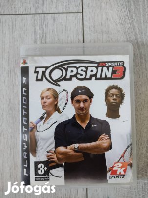 PS3 Top Spin 3 Csak 1000!