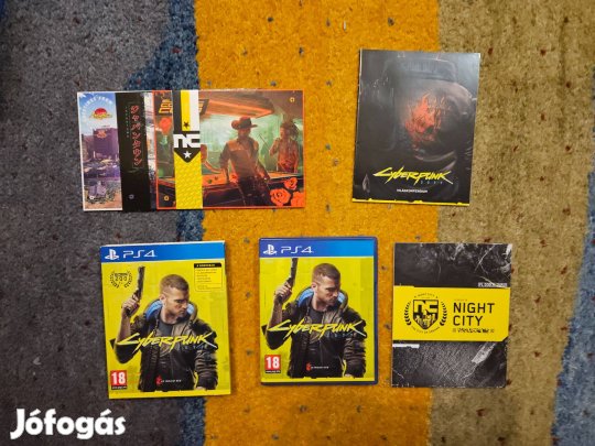 PS4 Cyberpunk gyűjtői kiadás extrákkal Playstation 4
