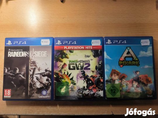 PS4 Pixark, Rainbow Six Siege Játékok !