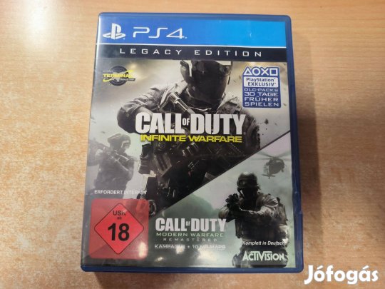 PS4 Playstation 4 Call of Duty Infinite Warfare Játék !