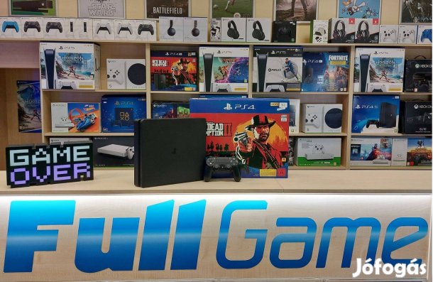 PS4 Playstation 4 Slim 1TB Bevizsgált Garanciával videojáték üzletből