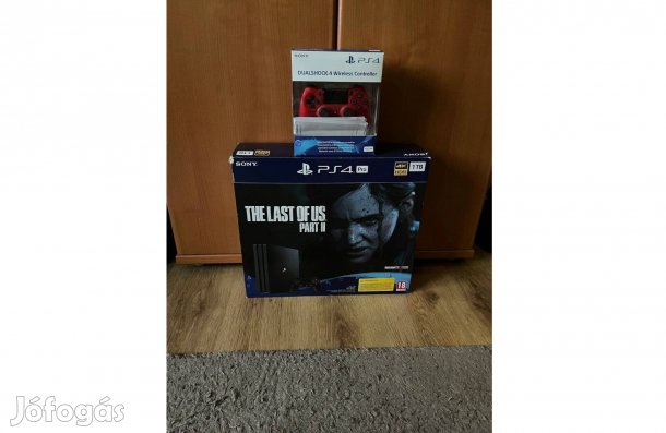 PS4 Pro The Last of Us Part II Limited Edition Hibátlan állapot!