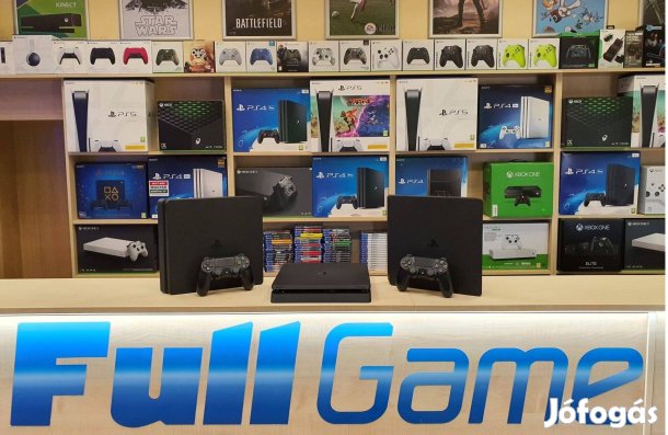 PS4 Slim 500GB Bevizsgált Garanciával 20 éve működő konzol boltból