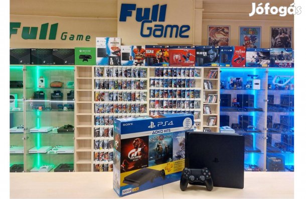 PS4 Slim 500GB Garanciával videojáték üzletből akciós áron