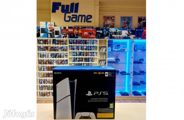 PS5 Playstation 5 Slim Digital Garanciával konzol boltból akciós áron