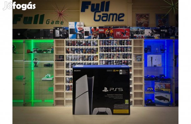 PS5 Slim Digital 1TB garanciával 20 éve működő konzol üzletből