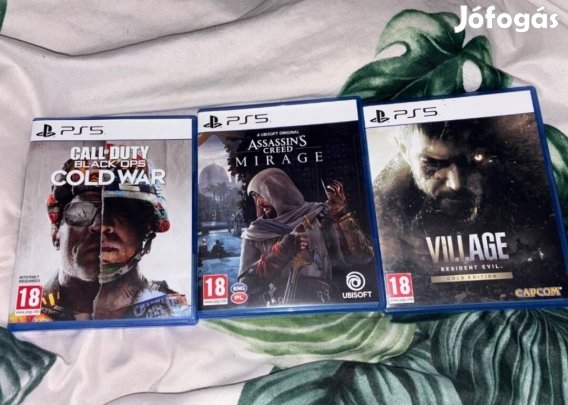 PS5 játékok csomagban
