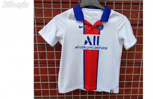 PSG eredeti Nike fehér gyerek mez (122-128)