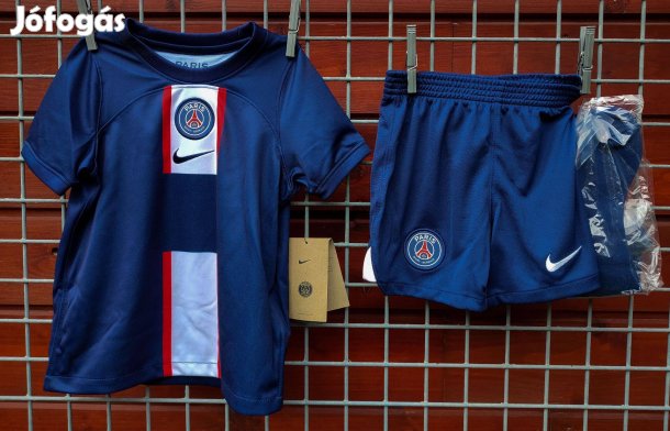 PSG eredeti sötétkék Nike gyerek mez szett (96-104, 104-110)