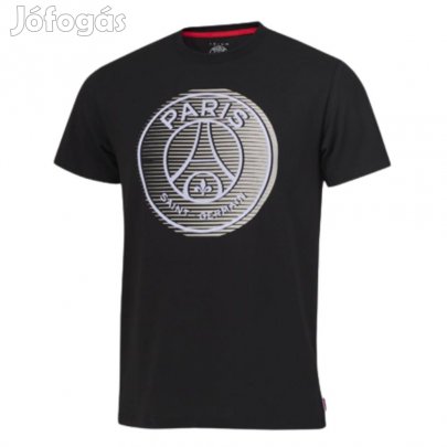 PSG póló felnőtt címeres Paris Fekete