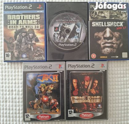 PS 2 Játék - 5 darab - Playstation.2  Játékok
