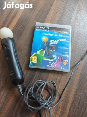 PS 3 Moove Starter Discó program +kontroller