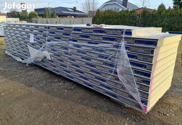 PUR töltetű oldalfal panel 40mm