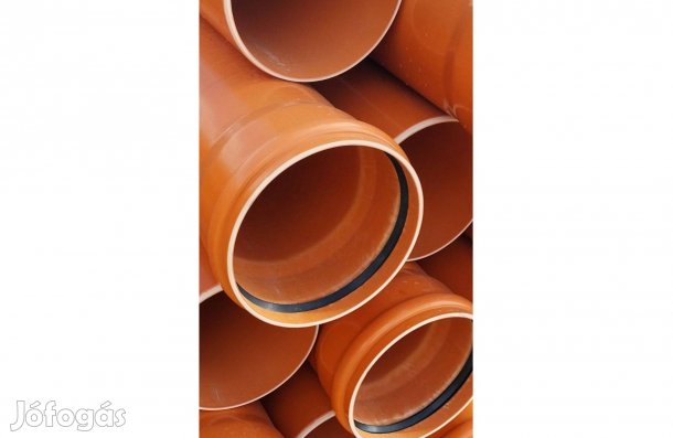 PVC KG Cső tokos Kgem 160 5fm
