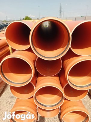 PVC KG Cső tokos Kgem 250 5fm